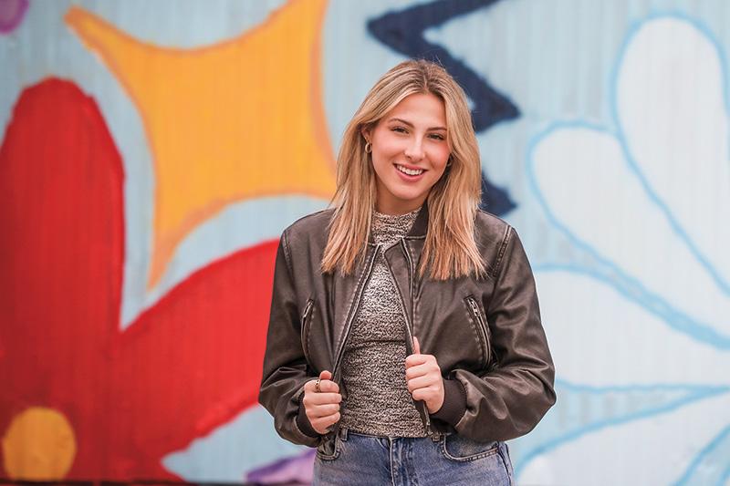 Art Studio major Grace Browse