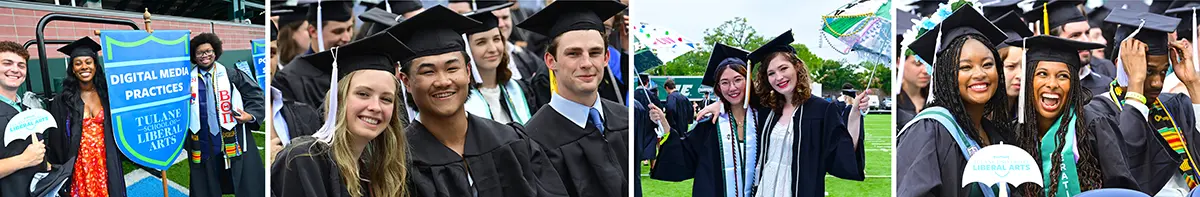 Tulane University Graduates at Commencement 2024