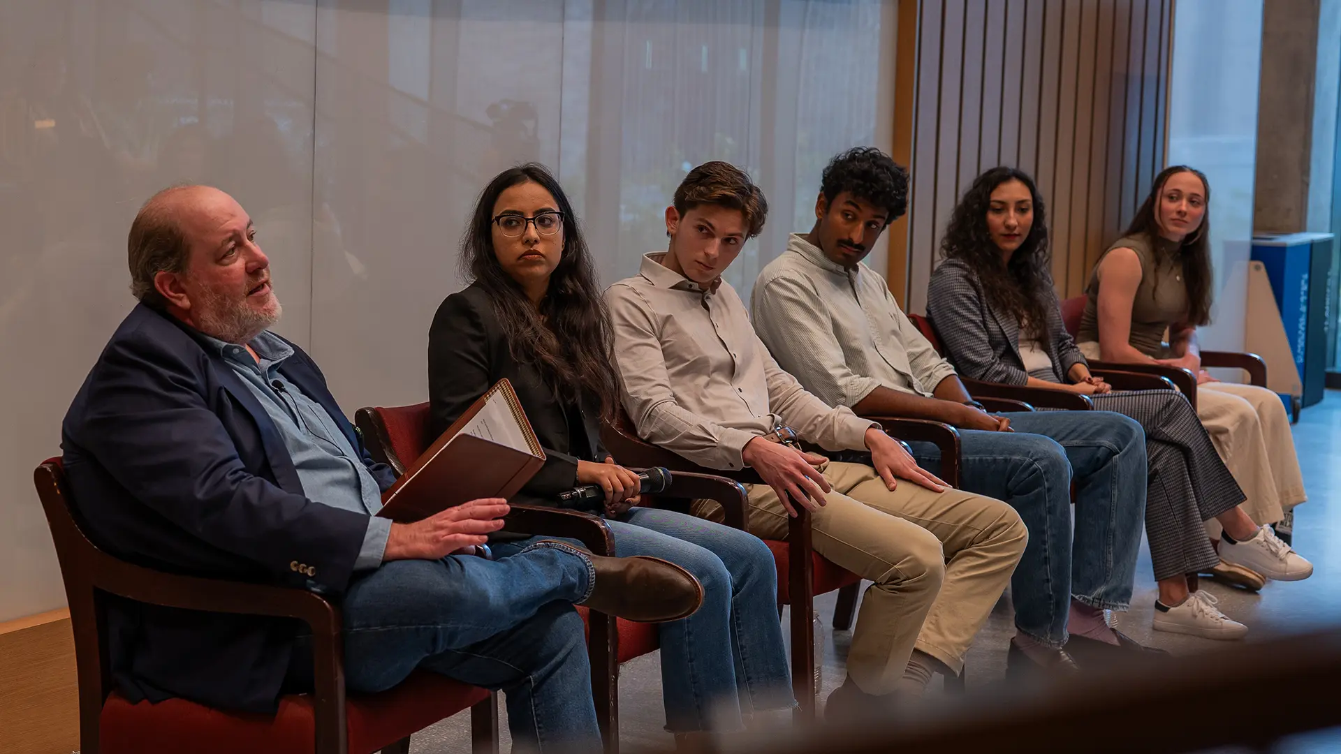 Political Science alumnus moderates careers panel for SLA students