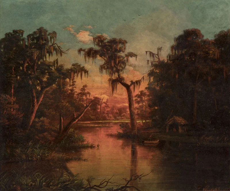 Rudolph, Harold  Louisiana Bayou circa 1873-1877