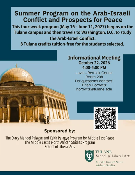 Flyer for the information session