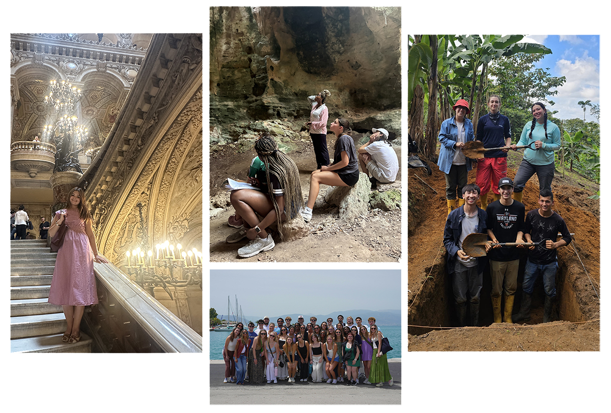 Students exploring France, Greece, Bahamas, and Ecuador over the summer of 2026.