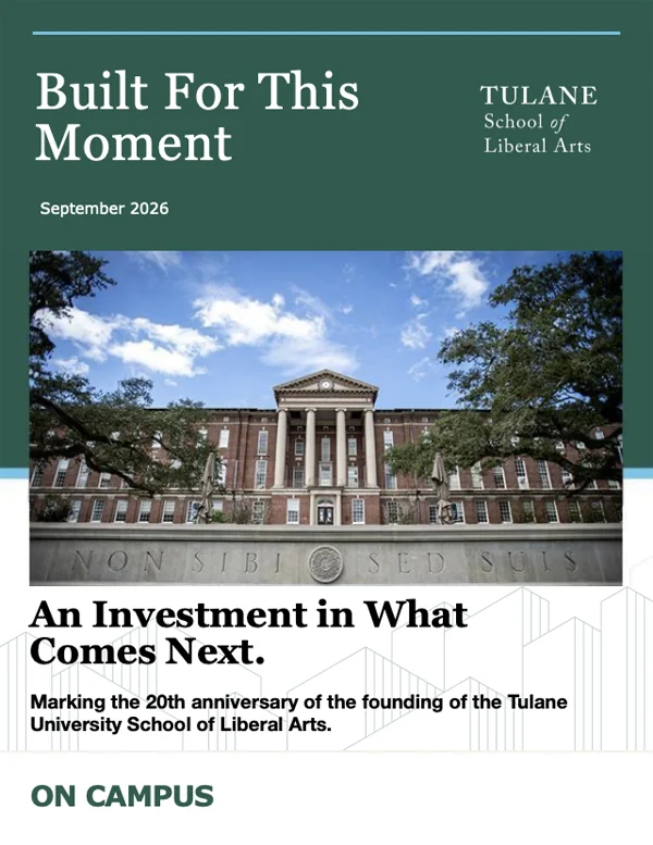 Cover of the September 2026 School of Liberal Arts newsletter