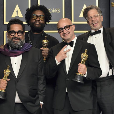 Fyvolent at Oscars with famous people