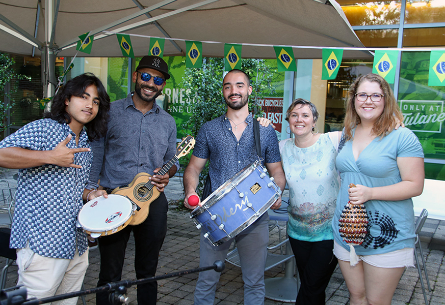 Alec Devaprasad, Leo Oliveira, Patrick Urbine, Megwen Loveless, and Maura Skye Turner