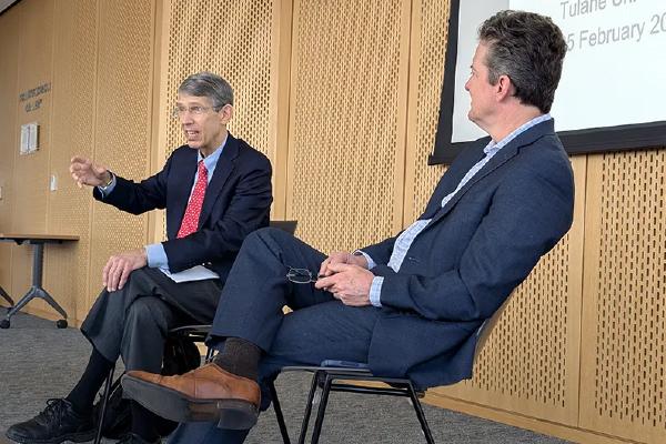 Economics Speaker at Tulane University