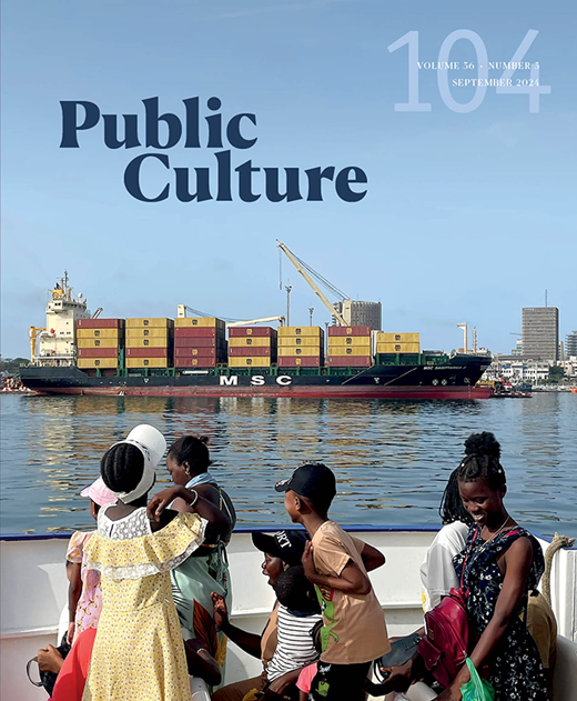 Cover for the Journal, Public Culture, Issue 104