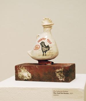Ella Catherine Strahan They Snuff the Rooster, 2021