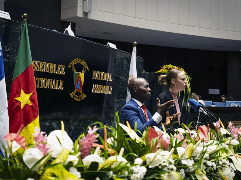 represent Louisiana on an international stage at the 11th student at Student at Parlement Francophon