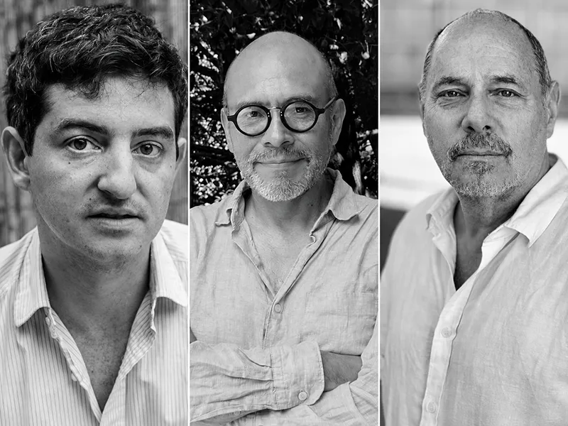 Tulane University Professors and Writers Nathaniel Rich, Yuri Herrera and Joel Dinerstein