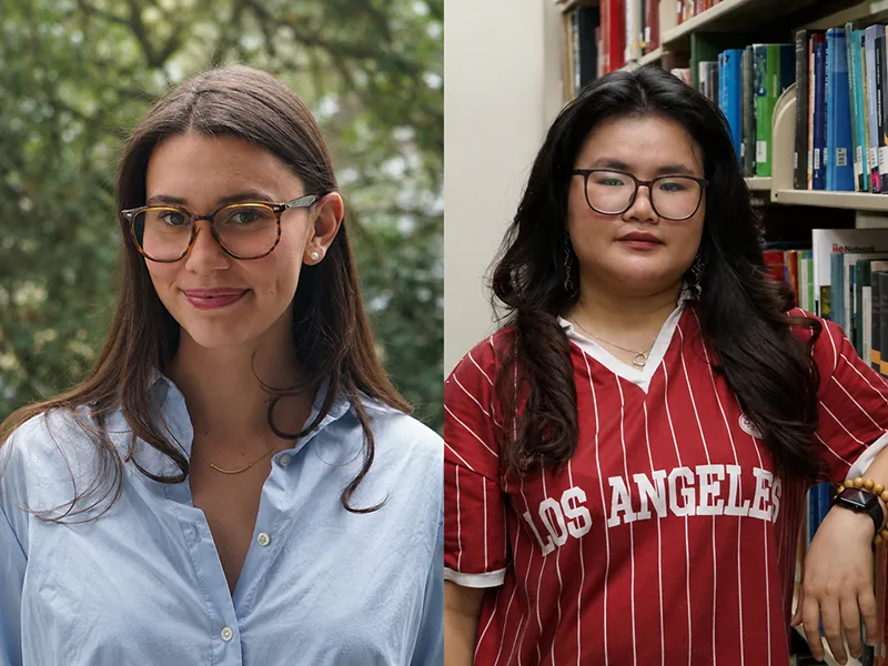 Emma Schubert and Alice Diep, Tulane University