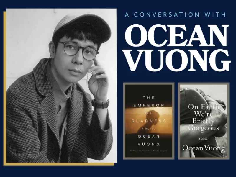 Ocean Vuong public talk at Tulane University