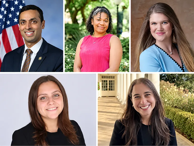 Suhas Subramanyam (SLA ’08), Akira Shelton (SLA ’24), Kendall Pierce (SLA ’23), Amanda Krantz (SLA ’
