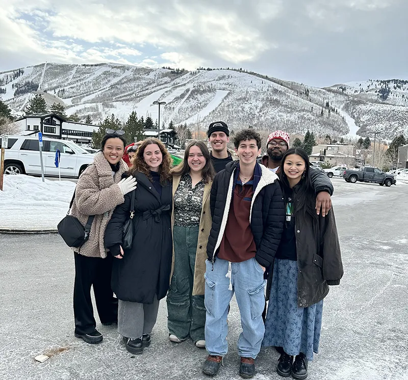 Tulane University Digital Media Practices students at Sundance